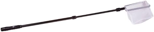 UNEAK - Aquarium Fish Net with Extendable 22"-33" Handle, Telescopic Fish Tank Nets, Fine Mesh Net for Fish and Shrimp Catching, Ponds, Creeks, and Aquariums