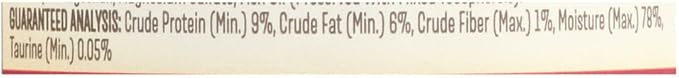 Whole Paws, Grain-Free Wet Cat Food, Beef Loaf Dinner with Vegetables, 3 Ounce