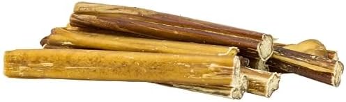 hotspot pets Bully Sticks 6 Inch- 10 Pack- Premium Natural Long Lasting Bully Sticks for Medium Dogs Beef Pizzle Treats - Low Odor, Grain Free Fully Digestible Rawhide Alternative Stix
