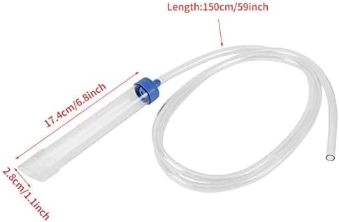 KUIDAMOS Aquarium Manual Water Changer Gravel Cleaner Siphon Tube Fish Tank Tidyning Tool Fish Tank Gravel Cleaner Aquarium Vacuum Siphon Fish Tank Drainer Gravel Cleaners