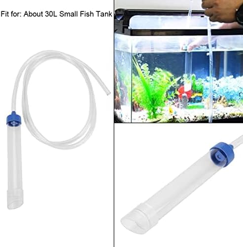 KUIDAMOS Aquarium Manual Water Changer Gravel Cleaner Siphon Tube Fish Tank Tidyning Tool Fish Tank Gravel Cleaner Aquarium Vacuum Siphon Fish Tank Drainer Gravel Cleaners