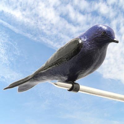 Heath 24-Room Deluxe Purple Martin House with Decoys – Spacious Aluminum Birdhouse for Colonizing Martins