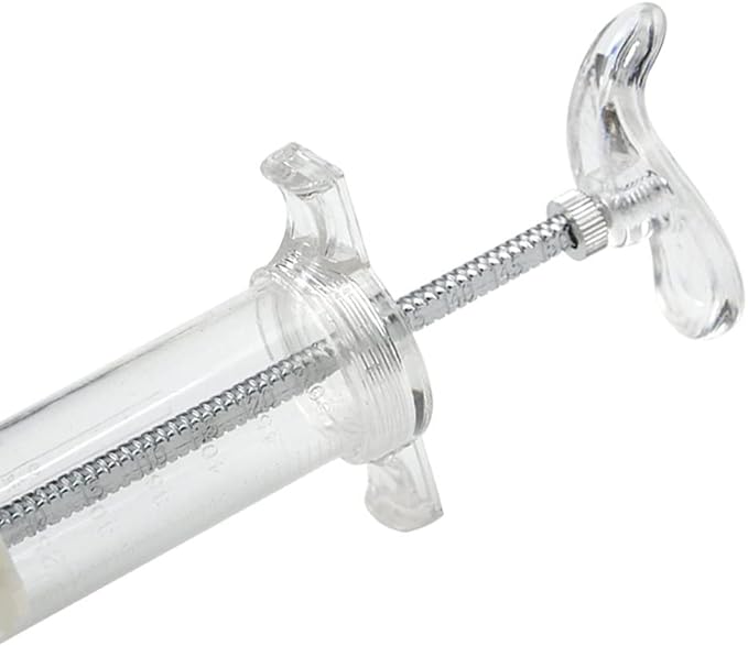 LILYS PET Young Birds Feeding Syringe,Plastic and Perspex Material,Used for Feeding Milk for Young Birds or Feeding Medicine for Sick Birds (50ml and 2+2.5+3mm Hose) …