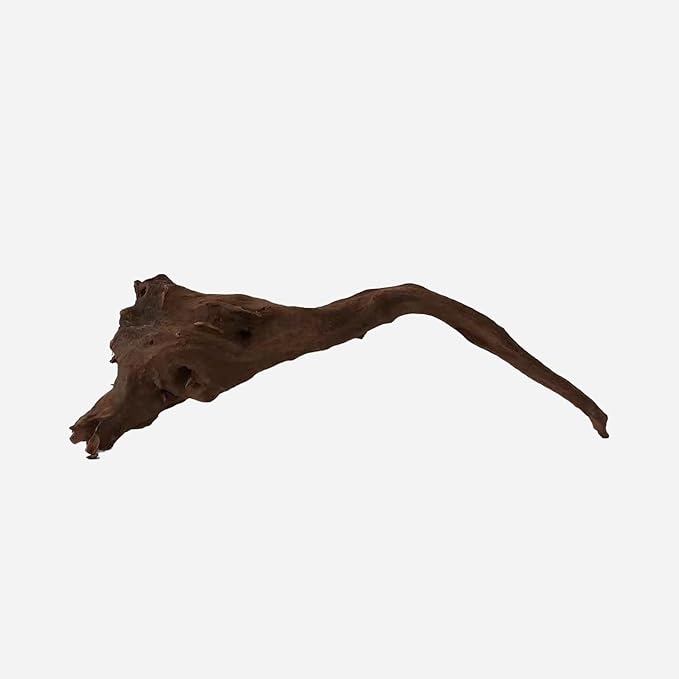Natural Driftwood for Aquarium Decor, L25.2×W7.09×H7.48 Inches Large Drift Wood Decorations for Reptile Hide, Fish Tank, Optional Shapes