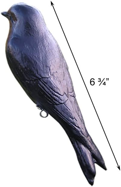 BestNest 12-Room Two-Story Purple Martin House with 2 Decoys – Durable Plastic, Ventilated Design