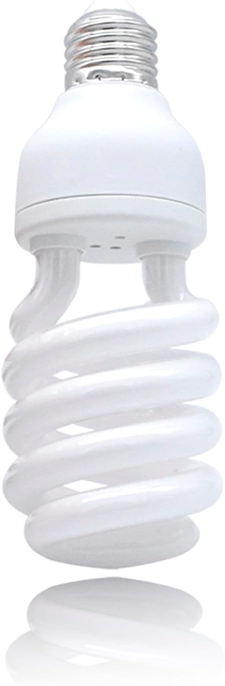 UVB Light Bulb for Reptiles, 26W 5.0 UVA UVB Heat Lamp Bulbs Ideal for Rainforest Reptiles, Bearded Dragons Lizard Turtle Tortoise Iguanas Chameleons Snake (1 Pack)