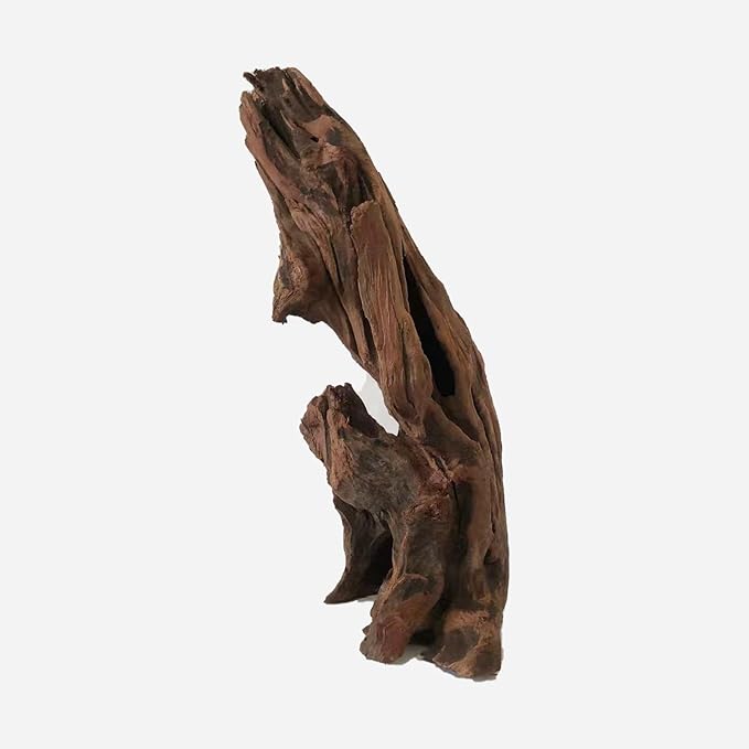Natural Driftwood for Aquarium, 18-24" Large Assorted Branch Decorations for Reptile Hide, Fish Tank, 1 Pcs