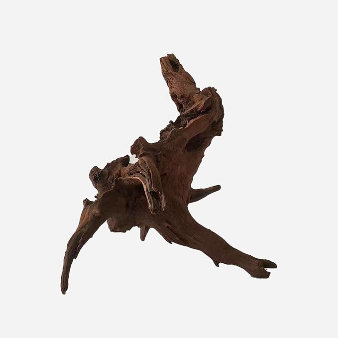 Natural Driftwood for Aquarium Decor, L13.78×W9.84×H12.2 Inches Large Drift Wood Decorations for Reptile Hide, Fish Tank, Optional Shapes