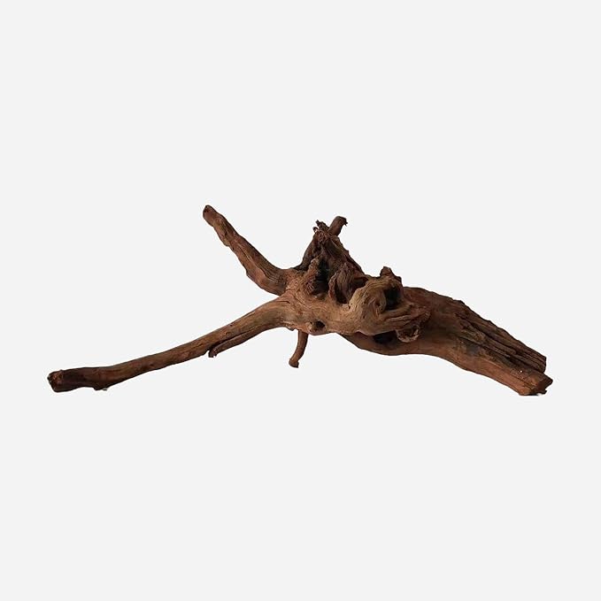 Natural Driftwood for Aquarium Decor, L19.69×W9.06×H8.27 Inches Large Drift Wood Decorations for Reptile Hide, Fish Tank, Optional Shapes