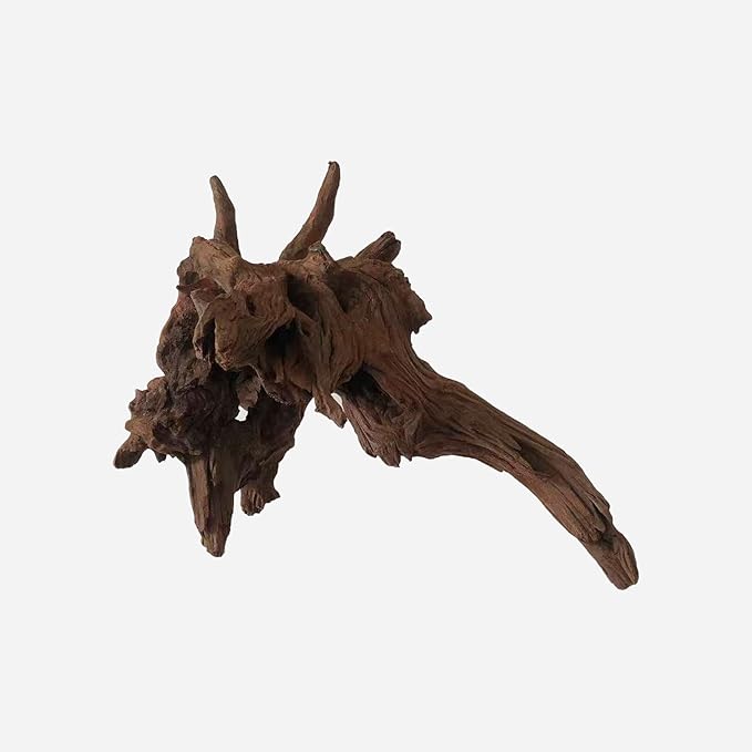 Natural Driftwood for Aquarium Decor, L24.41×W12.2×H11.81 Inches Large Drift Wood Decorations for Reptile Hide, Fish Tank, Optional Shapes