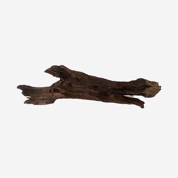 Natural Driftwood for Aquarium Decor, L24.8×W4.33×H7.09 Inches Large Drift Wood Decorations for Reptile Hide, Fish Tank, Optional Shapes