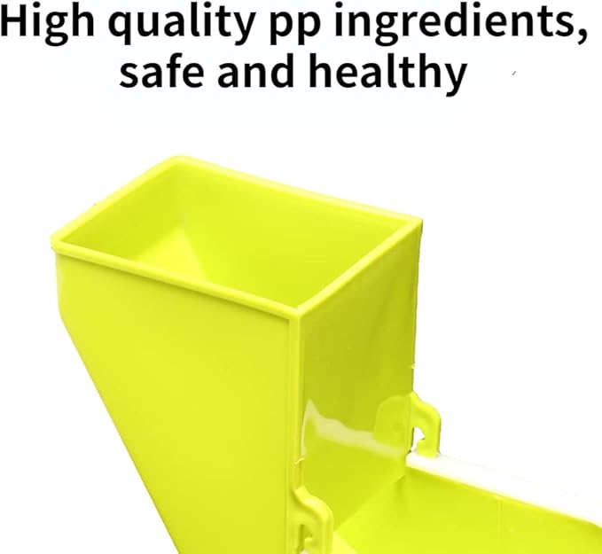 Bird Cage Feeder Tipping, Parrot Food Container Feeding Station Foraging Cage Accessories Suitable for Parrot Cockatoo Canary Lovebird