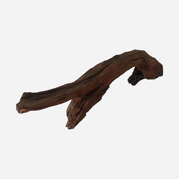 Natural Driftwood for Aquarium Decor, L27.56×W4.72×H6.69 Inches Large Drift Wood Decorations for Reptile Hide, Fish Tank, Optional Shapes