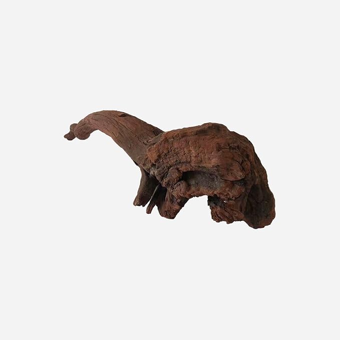 Natural Driftwood for Aquarium Decor, L16.14×W4.33×H4.33 Inches Large Drift Wood Decorations for Reptile Hide, Fish Tank, Optional Shapes