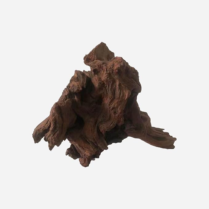 Natural Driftwood for Aquarium Decor, L14.57×W7.09×H9.06 Inches Large Drift Wood Decorations for Reptile Hide, Fish Tank, Optional Shapes