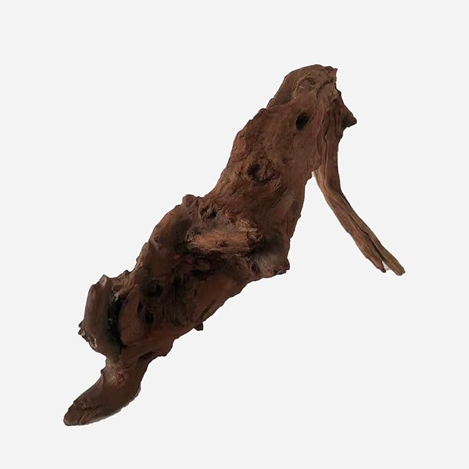 Natural Driftwood for Aquarium Decor, L16.93×W6.3×H10.63 Inches Large Drift Wood Decorations for Reptile Hide, Fish Tank, Optional Shapes