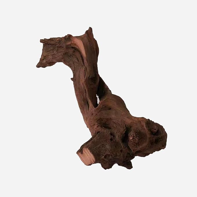 Natural Driftwood for Aquarium Decor, L14.57×W11.81×H14.57 Inches Large Drift Wood Decorations for Reptile Hide, Fish Tank, Optional Shapes