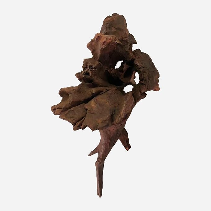 Natural Driftwood for Aquarium Decor, L16.14×W7.87×H12.2 Inches Large Drift Wood Decorations for Reptile Hide, Fish Tank, Optional Shapes