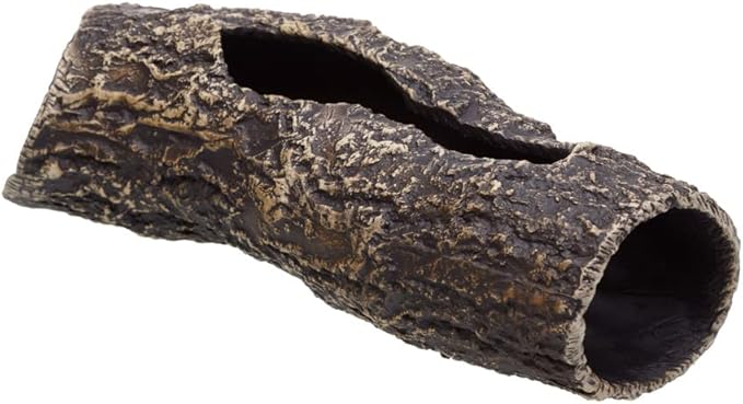 Plecoceramics Large Pleco Cave Breeding Ceramic Decorations Fish Tank Aquarium (1 pcs Scape Log)