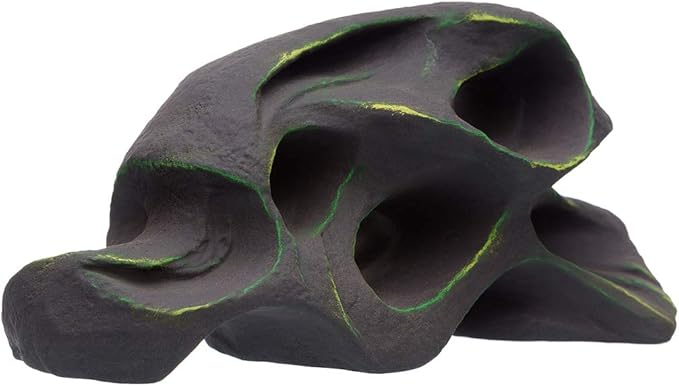 Plecoceramics Honeycomb Aquarium Hiding cave Decoration for bettas Cichlids plecos