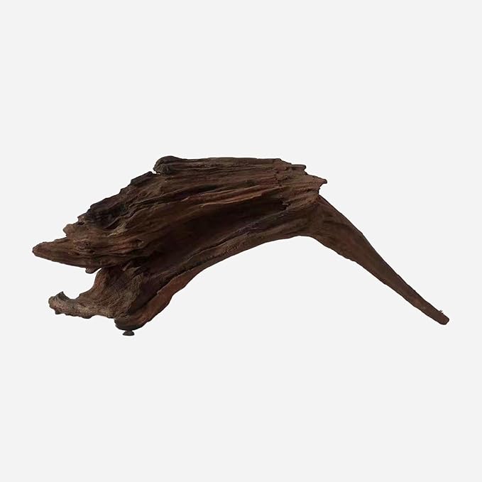 Natural Driftwood for Aquarium Decor, L18.9×W5.51×H7.87 Inches Large Drift Wood Decorations for Reptile Hide, Fish Tank, Optional Shapes