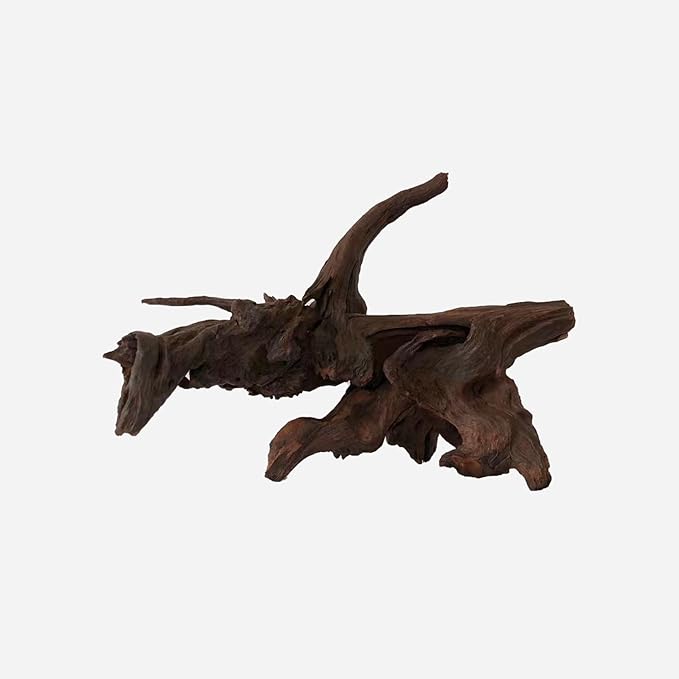 Natural Driftwood for Aquarium Decor, L18.11×W7.87×H12.6 Inches Large Drift Wood Decorations for Reptile Hide, Fish Tank, Optional Shapes