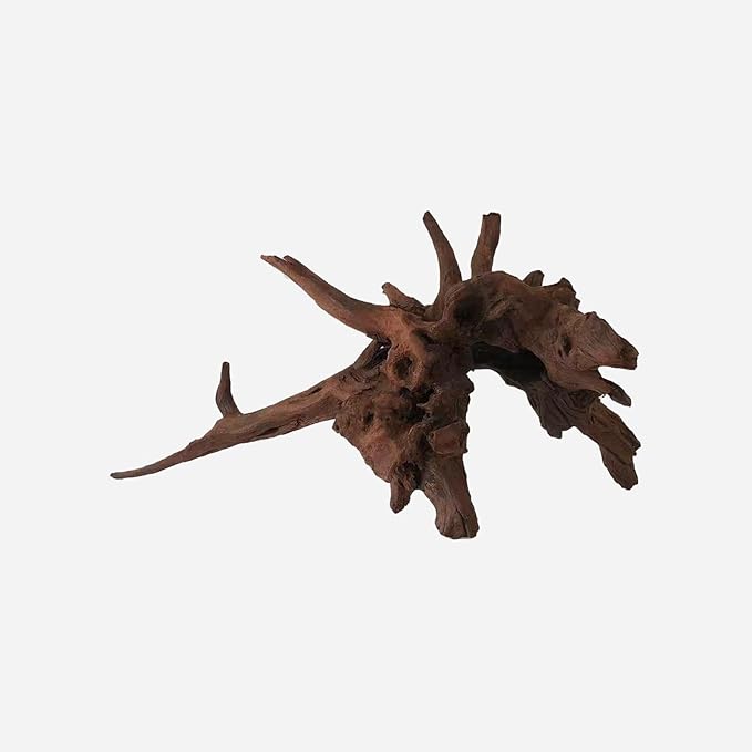 Natural Driftwood for Aquarium Decor, L24.41×W12.2×H11.81 Inches Large Drift Wood Decorations for Reptile Hide, Fish Tank, Optional Shapes