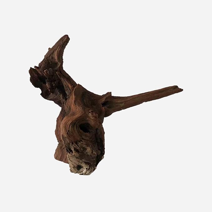 Natural Driftwood for Aquarium Decor, L11.02×W14.57×H12.99 Inches Large Drift Wood Decorations for Reptile Hide, Fish Tank, Optional Shapes