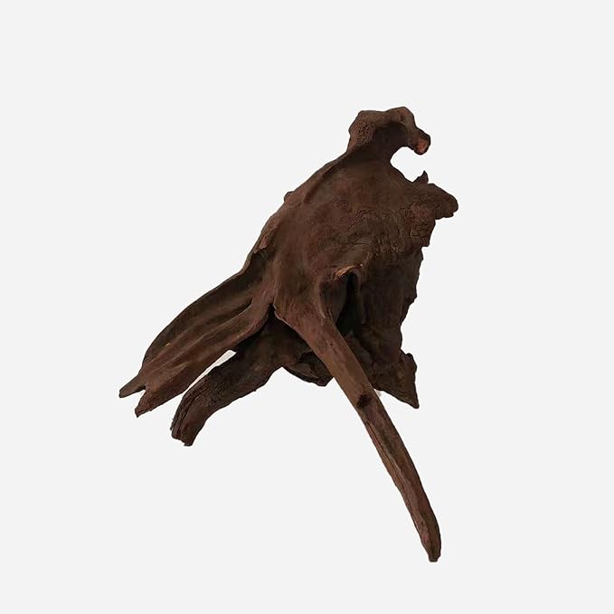 Natural Driftwood for Aquarium Decor, L12.6×W11.02×H11.42 Inches Large Drift Wood Decorations for Reptile Hide, Fish Tank, Optional Shapes