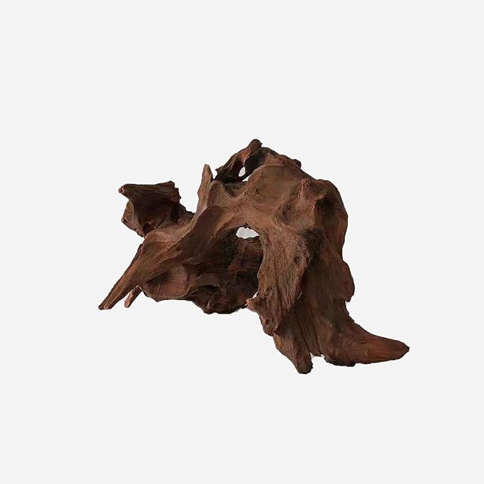 Natural Driftwood for Aquarium Decor, L18.11×W12.2×H9.06 Inches Large Drift Wood Decorations for Reptile Hide, Fish Tank, Optional Shapes