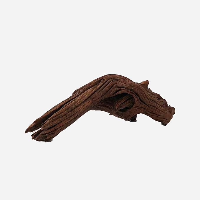 Natural Driftwood for Aquarium Decor, L18.11×W6.3×H5.12 Inches Large Drift Wood Decorations for Reptile Hide, Fish Tank, Optional Shapes