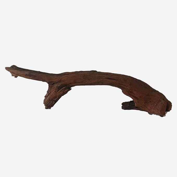 Natural Driftwood for Aquarium Decor, L27.56×W4.72×H6.69 Inches Large Drift Wood Decorations for Reptile Hide, Fish Tank, Optional Shapes