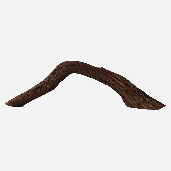 Natural Driftwood for Aquarium Decor, L27.95×W3.94×H7.87 Inches Large Drift Wood Decorations for Reptile Hide, Fish Tank, Optional Shapes