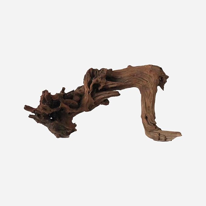 Natural Driftwood for Aquarium Decor, L12.2×W12.99×H13.78 Inches Large Drift Wood Decorations for Reptile Hide, Fish Tank, Optional Shapes