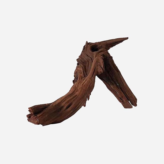 Natural Driftwood for Aquarium Decor, L17.32×W7.87×H10.63 Inches Large Drift Wood Decorations for Reptile Hide, Fish Tank, Optional Shapes