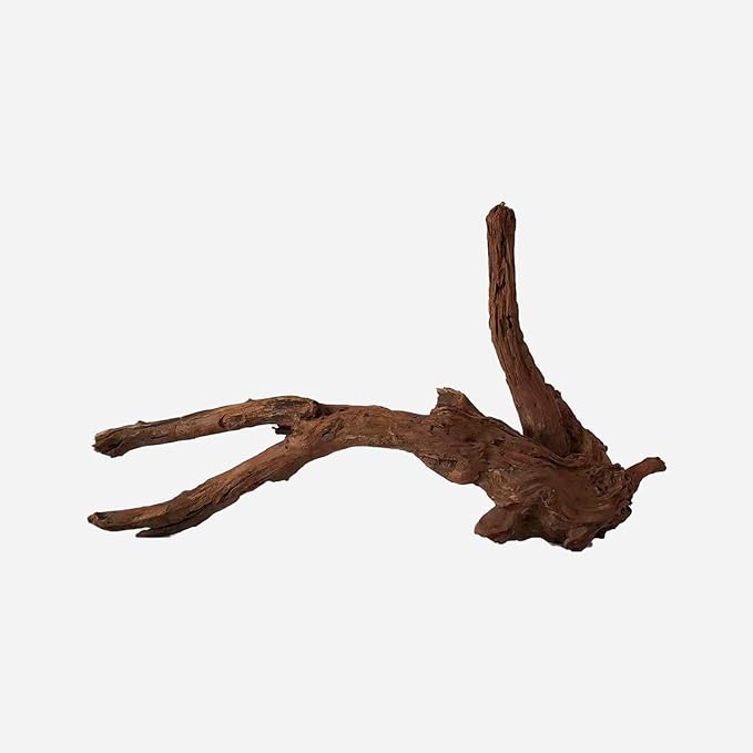 Natural Driftwood for Aquarium Decor, L21.26×W3.94×H11.81 Inches Large Drift Wood Decorations for Reptile Hide, Fish Tank, Optional Shapes