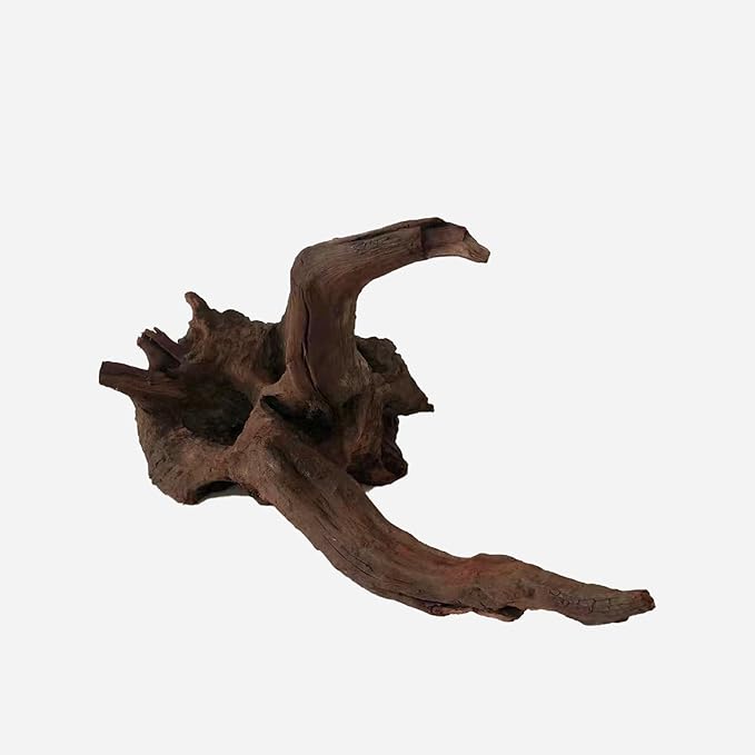 Natural Driftwood for Aquarium Decor, L21.26×W12.2×H11.81 Inches Large Drift Wood Decorations for Reptile Hide, Fish Tank, Optional Shapes