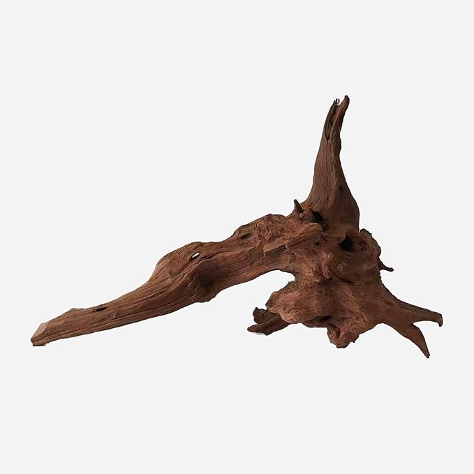 Natural Driftwood for Aquarium Decor, L20.47×W8.66×H12.99 Inches Large Drift Wood Decorations for Reptile Hide, Fish Tank, Optional Shapes