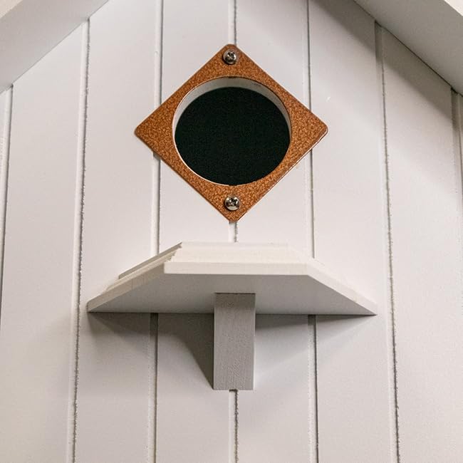 BestNest Wing & A Prayer Purple Martin Mansion Bird House - Hammered Copper Roof - Purple Martin House for Outdoors - Martin Bird Houses - Elegant Design for Gardens & Large Yards
