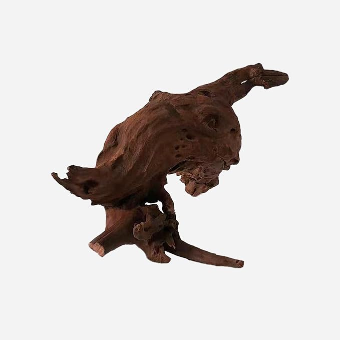 Natural Driftwood for Aquarium Decor, L17.72×W8.27×H9.06 Inches Large Drift Wood Decorations for Reptile Hide, Fish Tank, Optional Shapes