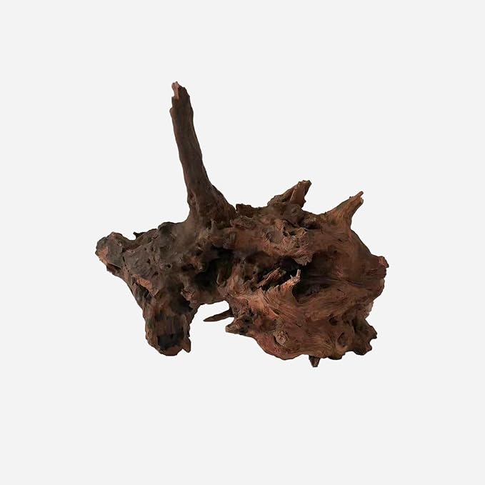 Natural Driftwood for Aquarium Decor, L14.57×W9.45×H10.24 Inches Large Drift Wood Decorations for Reptile Hide, Fish Tank, Optional Shapes
