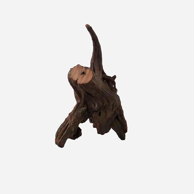 Natural Driftwood for Aquarium Decor, L18.11×W7.87×H12.6 Inches Large Drift Wood Decorations for Reptile Hide, Fish Tank, Optional Shapes
