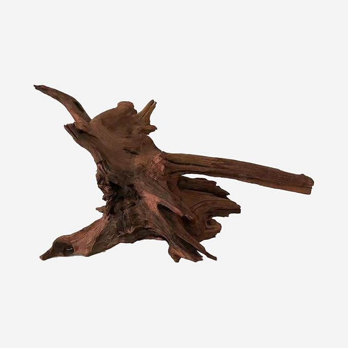 Natural Driftwood for Aquarium Decor, L21.26×W12.6×H11.81 Inches Large Drift Wood Decorations for Reptile Hide, Fish Tank, Optional Shapes