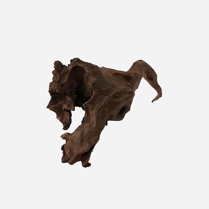 Natural Driftwood for Aquarium Decor, L25.2×W7.09×H7.48 Inches Large Drift Wood Decorations for Reptile Hide, Fish Tank, Optional Shapes