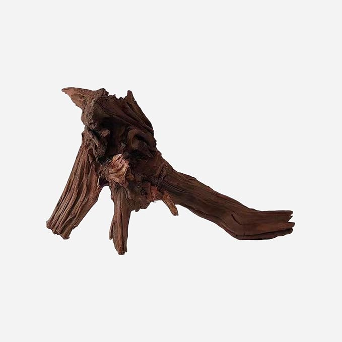 Natural Driftwood for Aquarium Decor, L17.32×W7.87×H10.63 Inches Large Drift Wood Decorations for Reptile Hide, Fish Tank, Optional Shapes