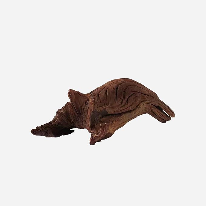 Natural Driftwood for Aquarium Decor, L18.11×W6.3×H5.12 Inches Large Drift Wood Decorations for Reptile Hide, Fish Tank, Optional Shapes