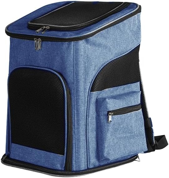 LUNATAIL Pet Carrier Backpack with Steel Frame — Privacy-Focused Travel Bag for Pets