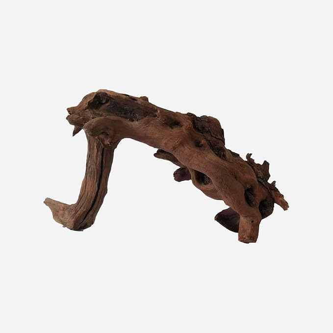 Natural Driftwood for Aquarium Decor, L19.69×W7.09×H9.84 Inches Large Drift Wood Decorations for Reptile Hide, Fish Tank, Optional Shapes