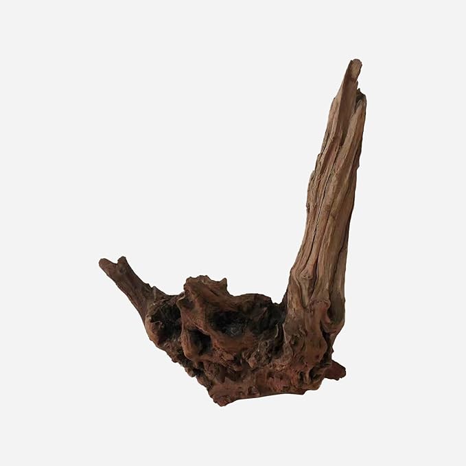 Natural Driftwood for Aquarium Decor, L13.39×W7.48×H15.75 Inches Large Drift Wood Decorations for Reptile Hide, Fish Tank, Optional Shapes