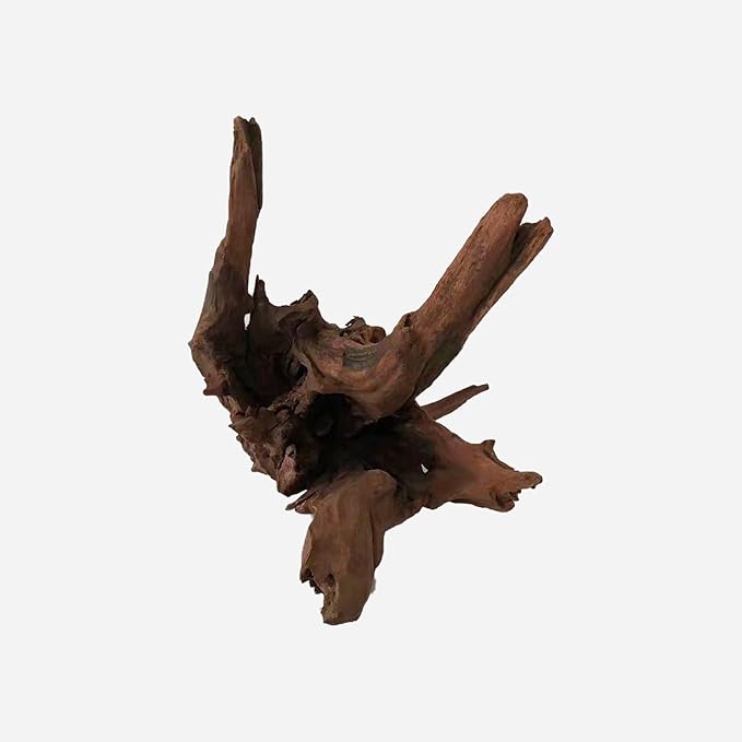 Natural Driftwood for Aquarium Decor, L19.69×W11.81×H13.39 Inches Large Drift Wood Decorations for Reptile Hide, Fish Tank, Optional Shapes